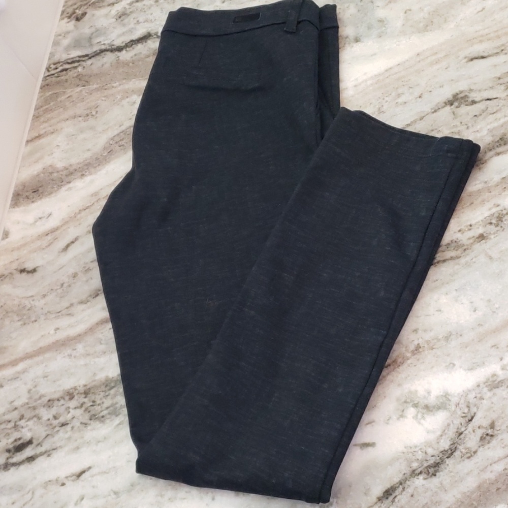 Charcoal skinny work pants